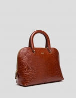 Bolso lady Dundee piel marrón