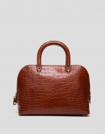 Bolso lady Dundee piel marrón