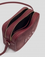 Bolso bandolera Taylor Moss burdeos