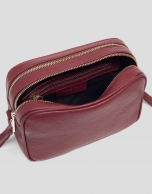 Bordeaux leather Taylor Moss bag