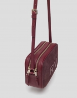 Bordeaux leather Taylor Moss bag