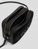 Black leather Taylor Moss bag