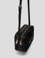 Black leather Taylor Moss bag