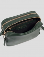 Bolso bandolera Taylor piel verde