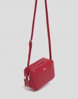 Bolso bandolera Taylor piel roja