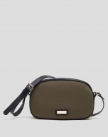 Green neoprene Neox shoulder bag