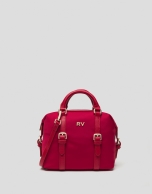 Red Bora-Bora nylon mini bowling bag