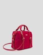 Red Bora-Bora nylon mini bowling bag