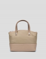 Beige Simone nano handbag