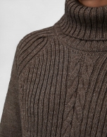 Brown oversize sweater