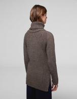 Brown oversize sweater