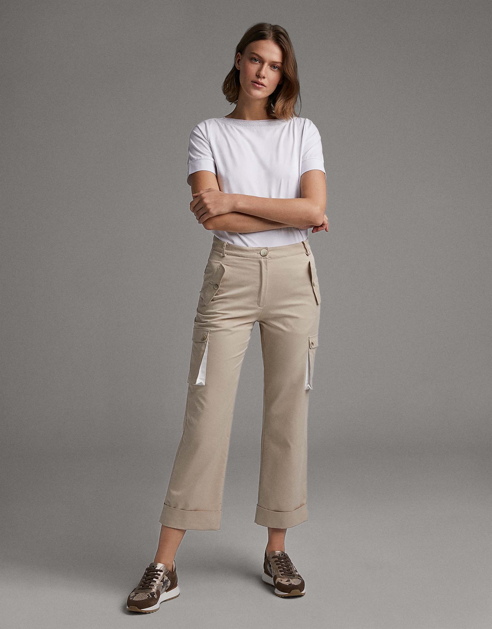 Vanilla cargo pants