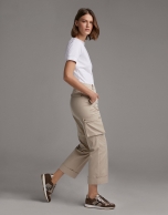 Vanilla cargo pants