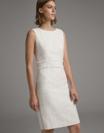 Ivory midi dress