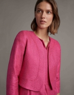 Short fuchsia jacket