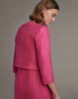 Short fuchsia jacket