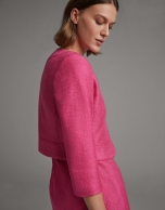 Short fuchsia jacket