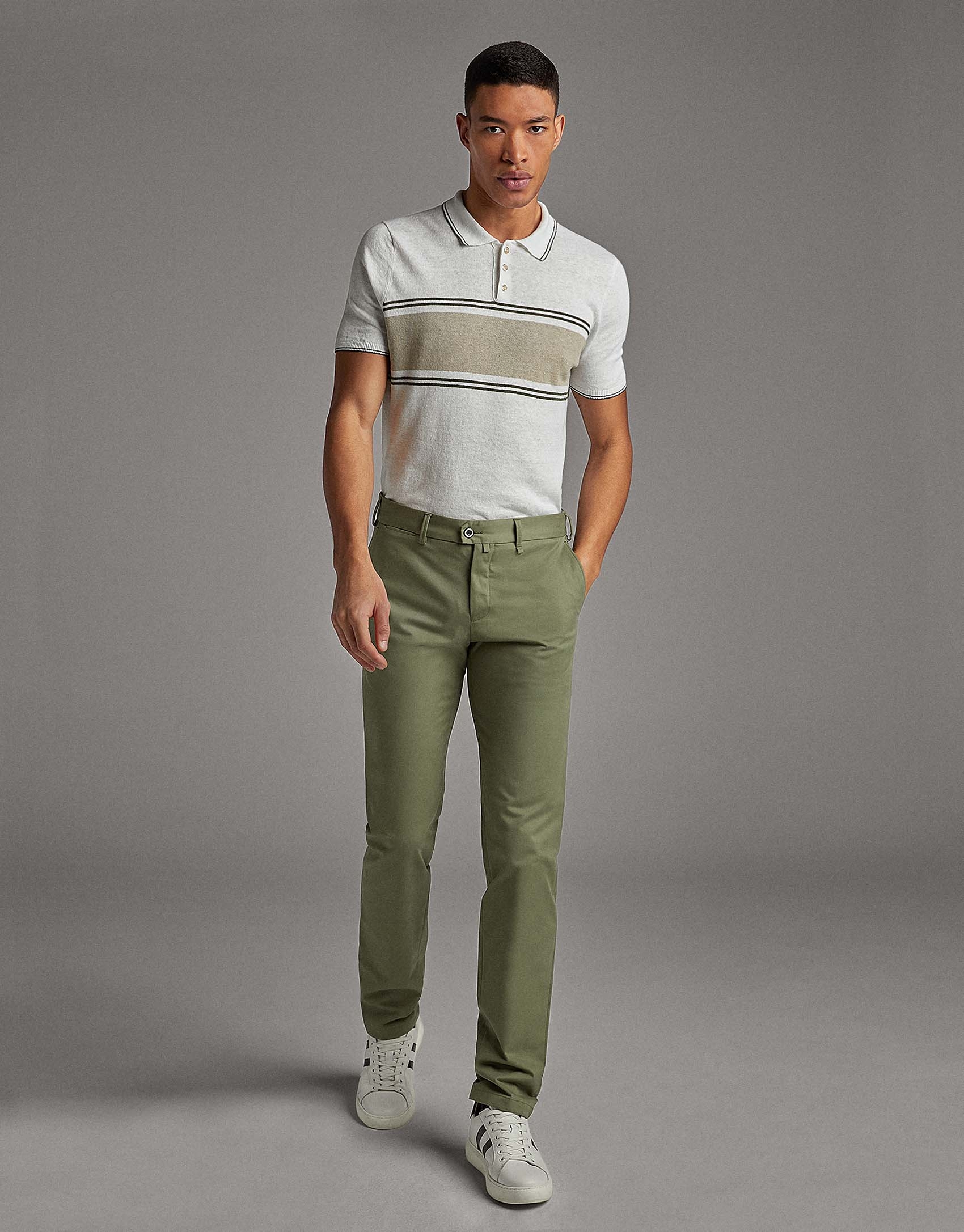 Khaki chinos