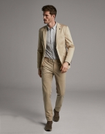 Light camel chinos