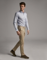 Light camel chinos