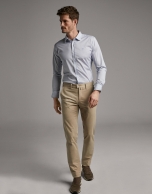 Light camel chinos