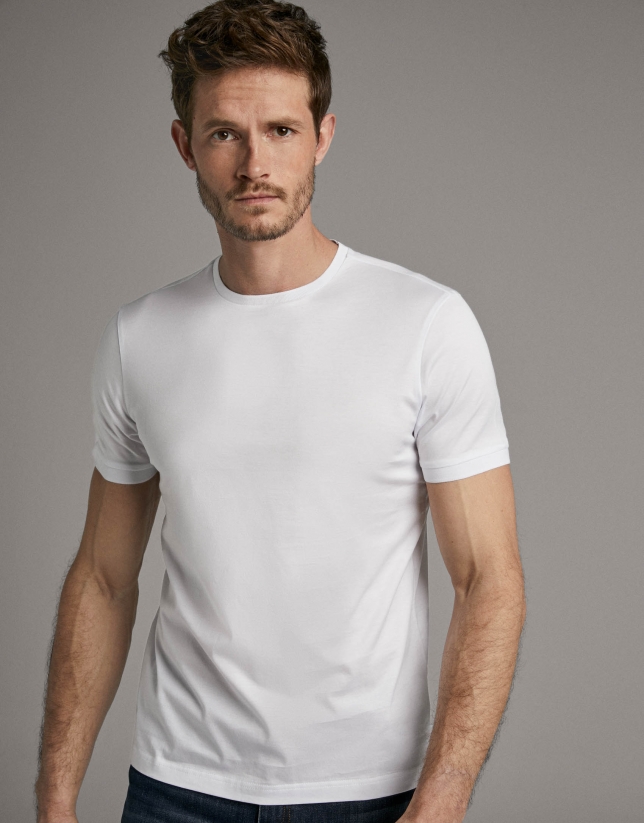 Camiseta algodón blanca - Hombre - PV2020