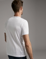 White cotton t-shirt