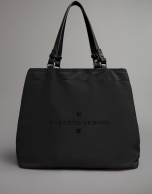 Black nylon Roxy hobo bag