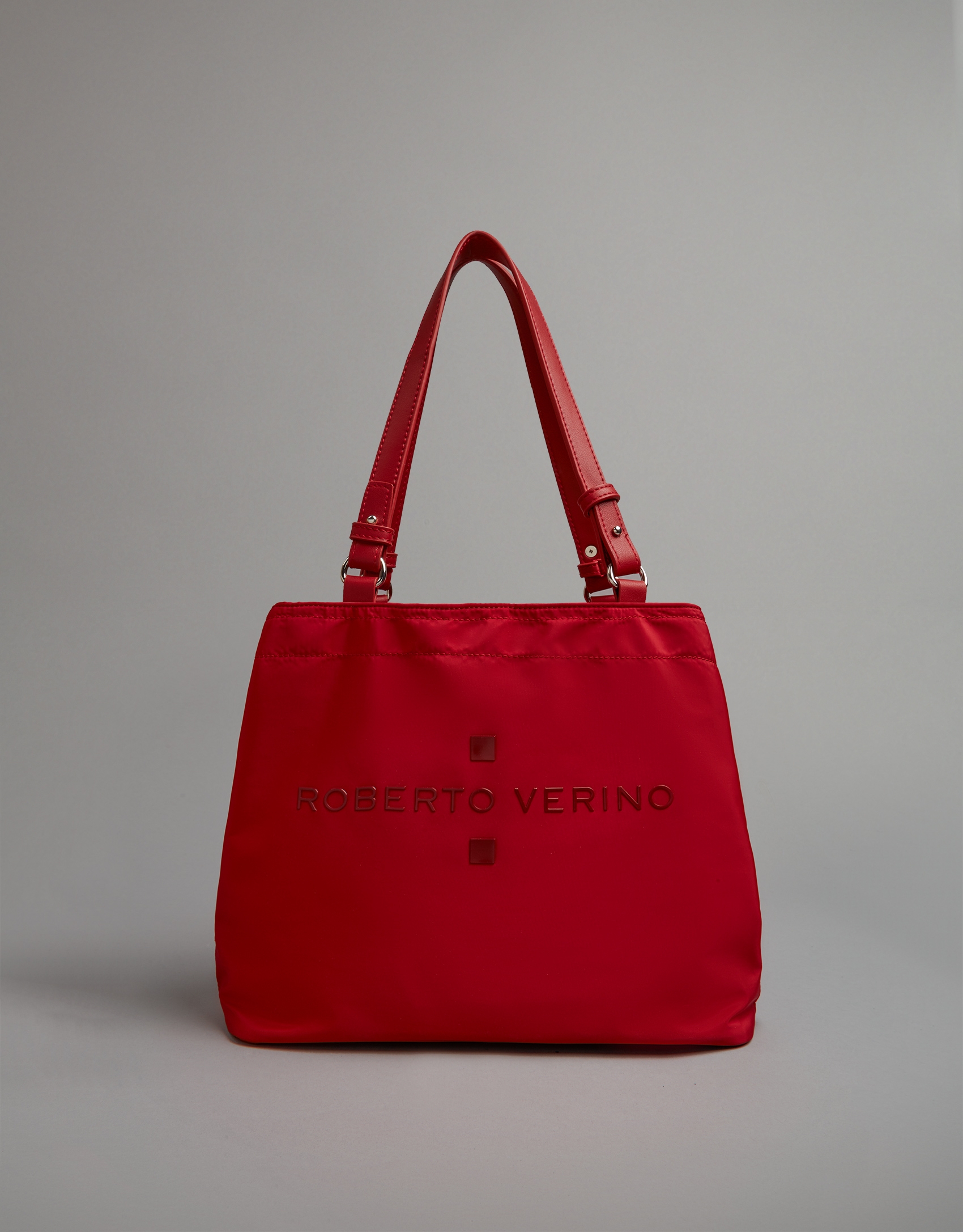 Bolso hobo nano Roxy nailon rojo