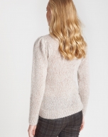 Gold fine knit sweater