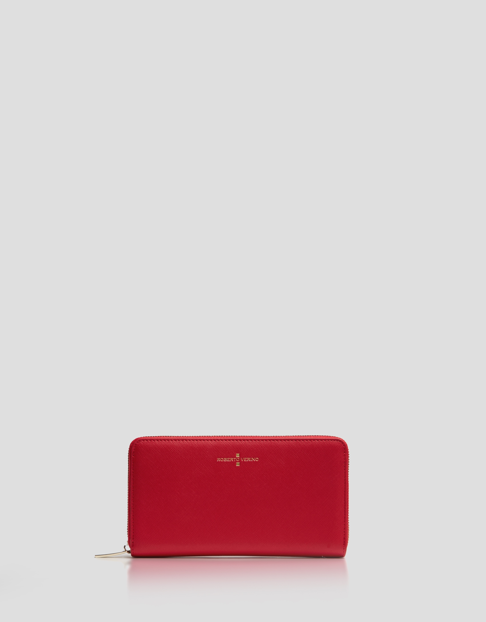 Big red Saffiano leather Juliete billfold