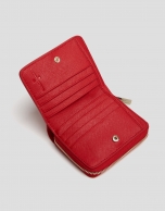 Medium red Saffiano leather Juliete billfold