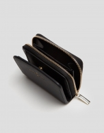 Medium black Saffiano leather Juliete billfold