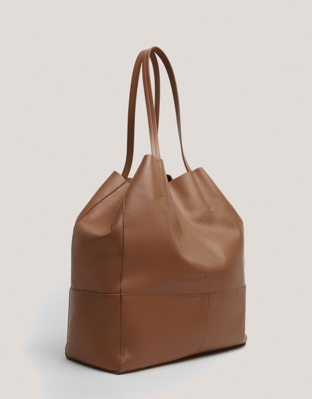 Bolso shopper Megan piel cuero