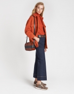 Cocoanut leather Neox shoulder bag