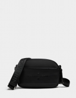 Black neoprene Nora Cross shoulder bag