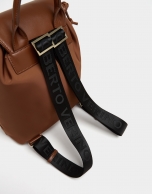 Brown nylon Simoneta backpack