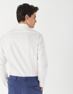 White regular fit dress shirt