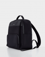 Mochila Neopreno y piel negra Neox Backpack