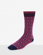 Pack of socks in jacquard and polka dots