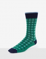 Pack of socks with bicycles and polka dots