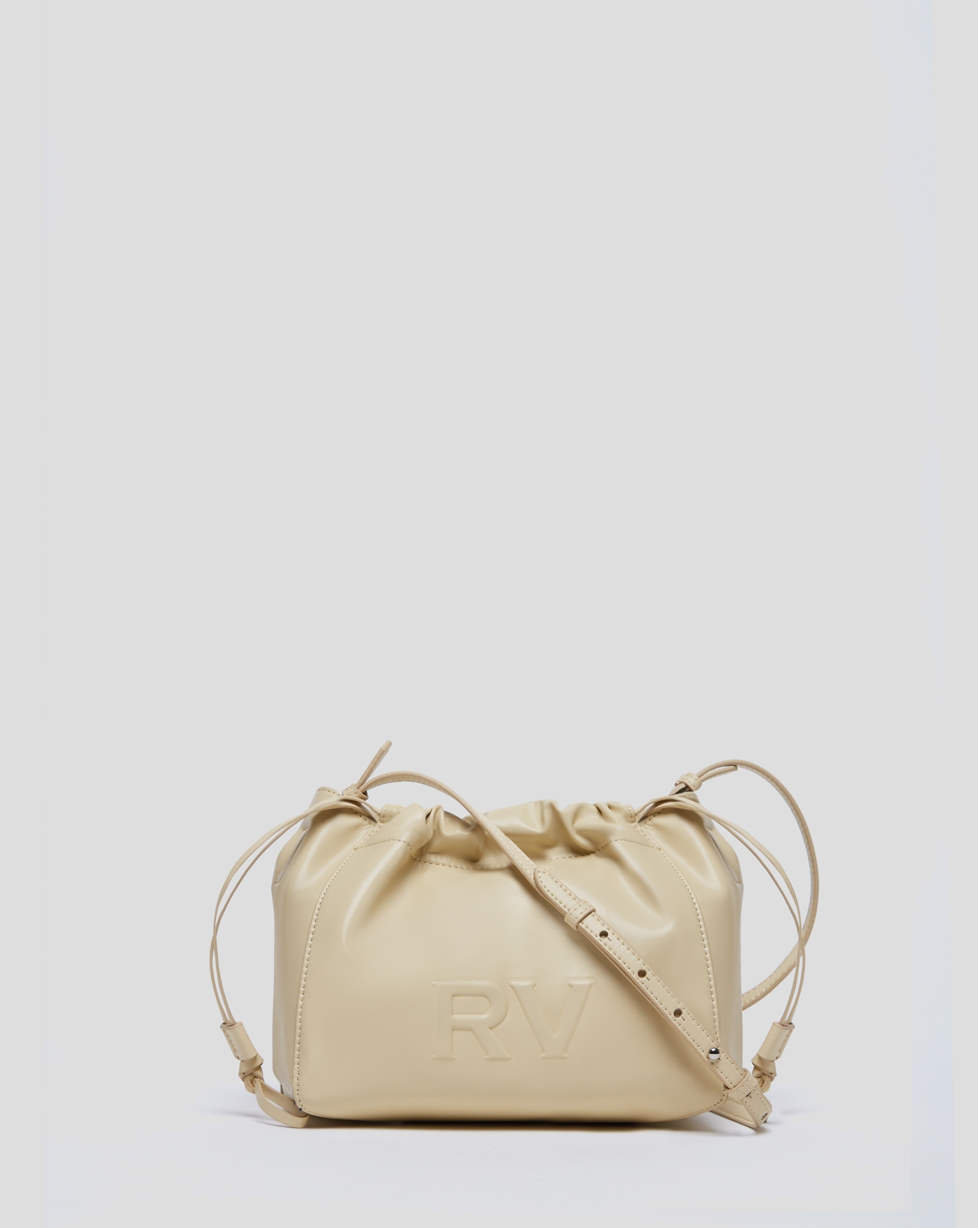 Beige Midi Grace shoulder bag