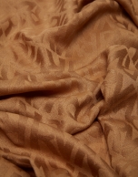 Camel RV jacquard foulard