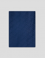 Fular jacquard RV azul marino