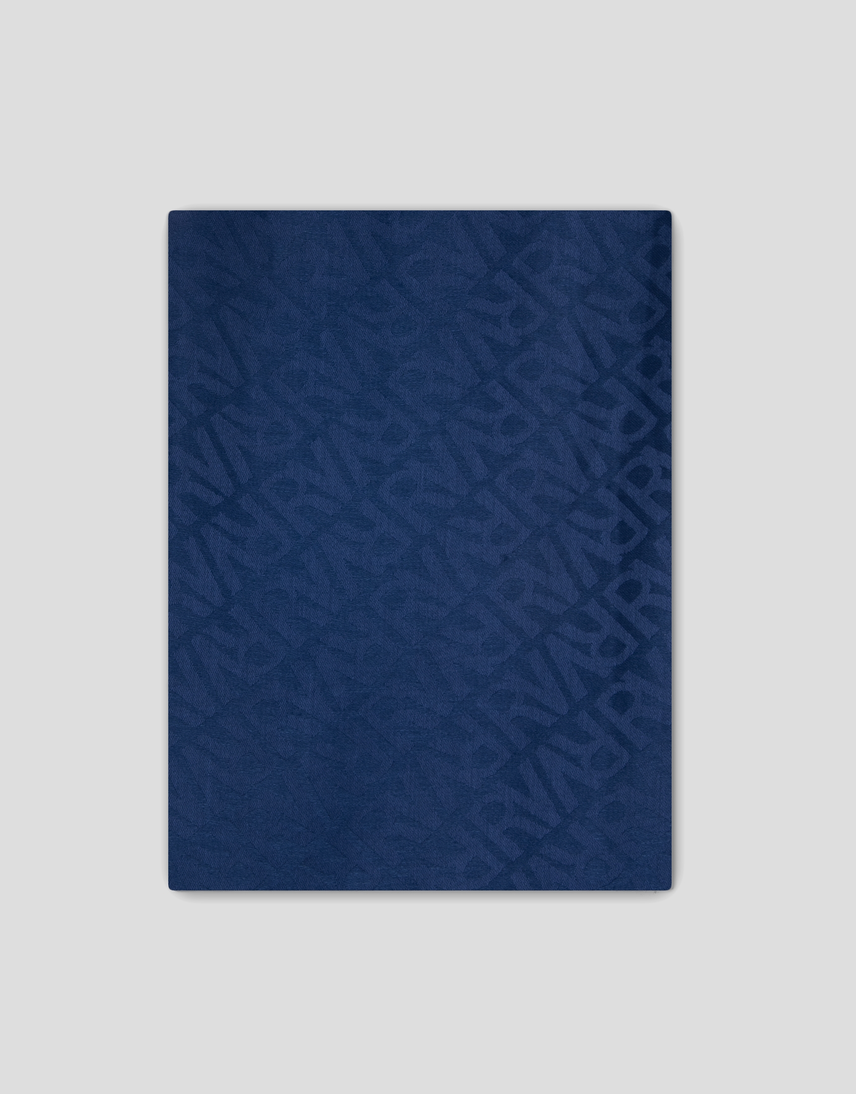 Fular jacquard RV azul marino