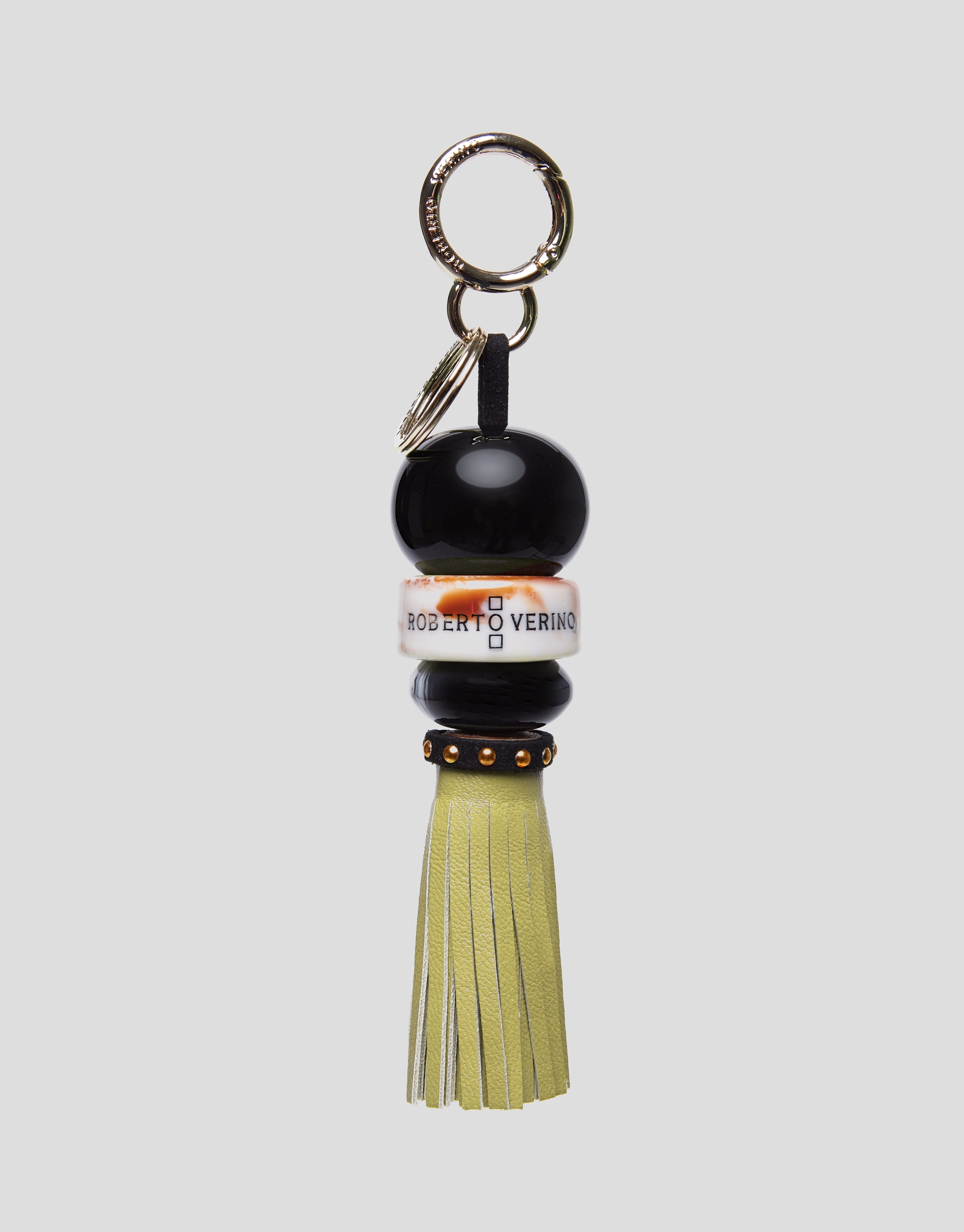 Tassel and yellow fringe charm