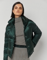 Dark green padded jacket