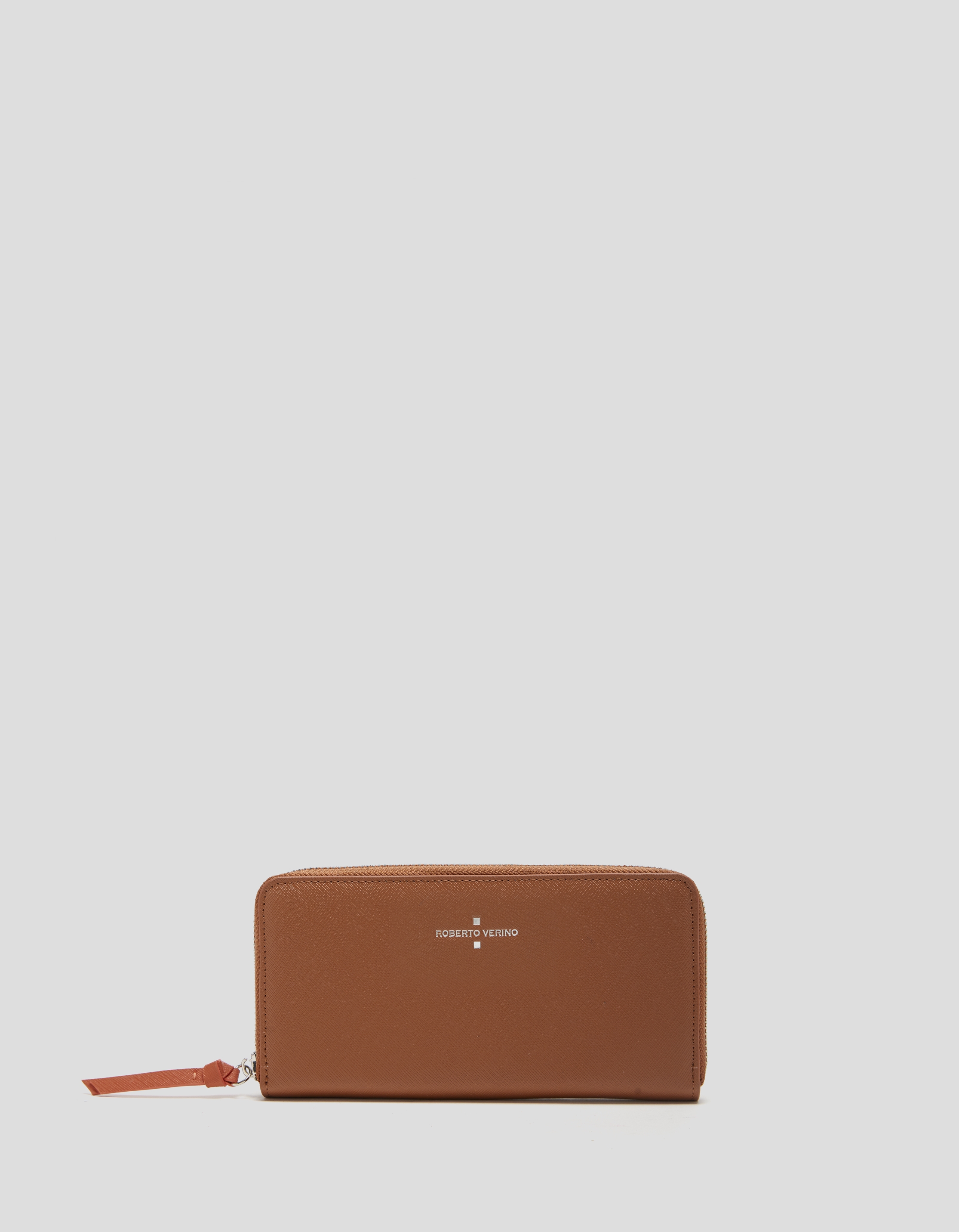 Big brown Saffiano leather Sama billfold