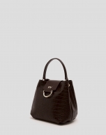 Bolso Hobo Miranda piel marrón