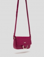 Cherry leather Miranda Mini shoulder bag